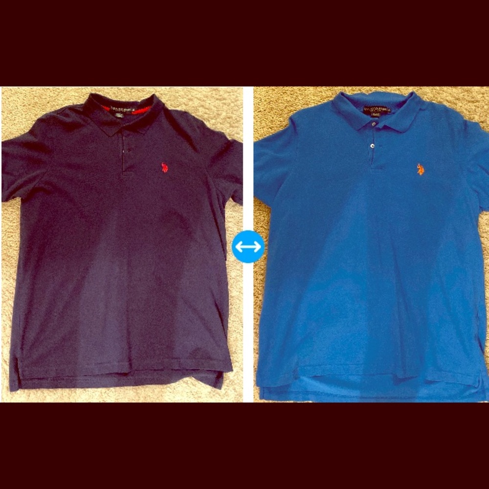 2 US polo assn. polos